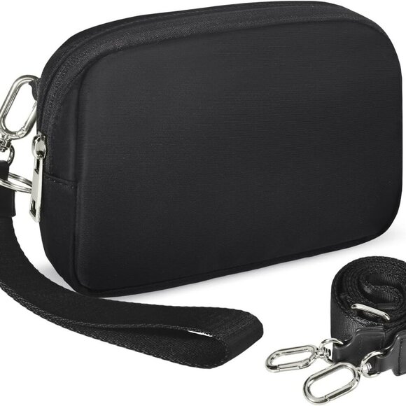 Small Wristlet Wallet Crossbody Purse Phone Organizer Card Slots - Picture 1 of 7